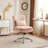 Upholstered Armless Task Office Chair without Wheels-1870263465