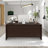 100.4'' U-Shaped Executive Desk With Lockable File Cabinets-2093794719