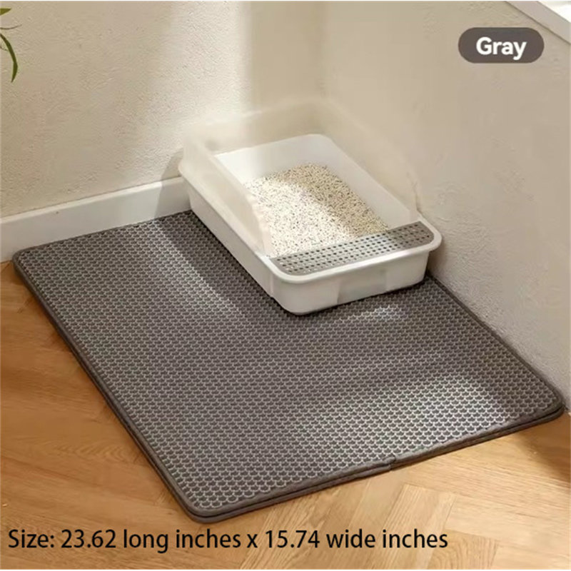 Tapis de fumier à double couche, H 0,3 po x l 23,62 po x P 15,74 po