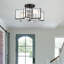 Ardito 2 - Light 41cm Unique/Statement Star Semi Flush Mount Light-1806500572