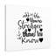 You're Stronger Than You Know - Wrapped Canvas Print-54691975