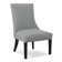 Chaise d'appoint rembourrée Tuxedo