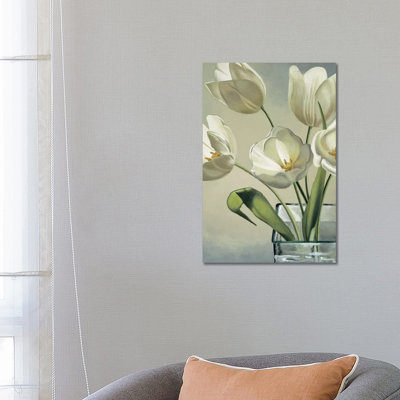Tulipani In Vaso by Eva Barberini - Wrapped Canvas Gallery-Wrapped Canvas Giclée