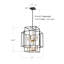 Luminaire suspendu cage 8 lumières pour escalier-692551488-692551489