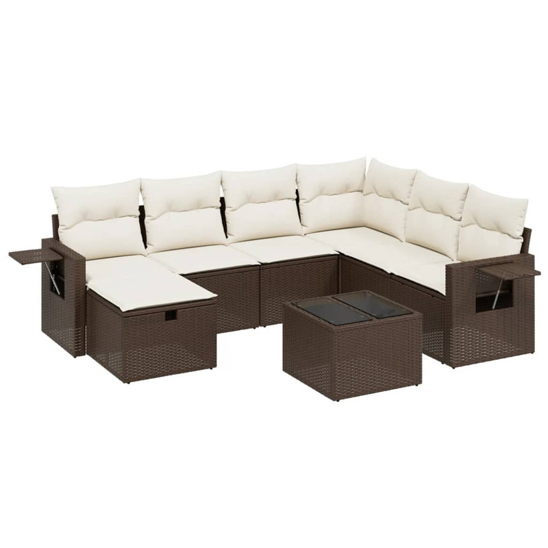 Ensemble de canapé de jardin Vidaxl