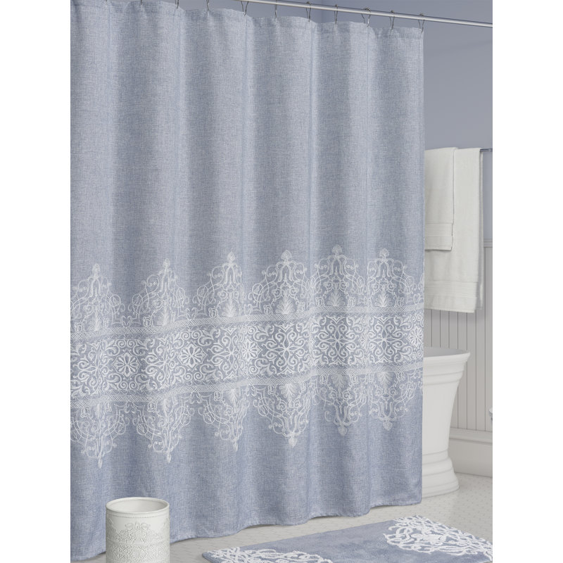 Lauralynn - Rideau de douche Rideau de douche, Bleu