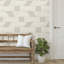 Natural Graphic Shiplap Self Adhesive Wallpaper