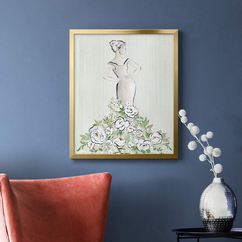 Toile encadrée de qualité supérieure, H 24 po x l 20 po, Or