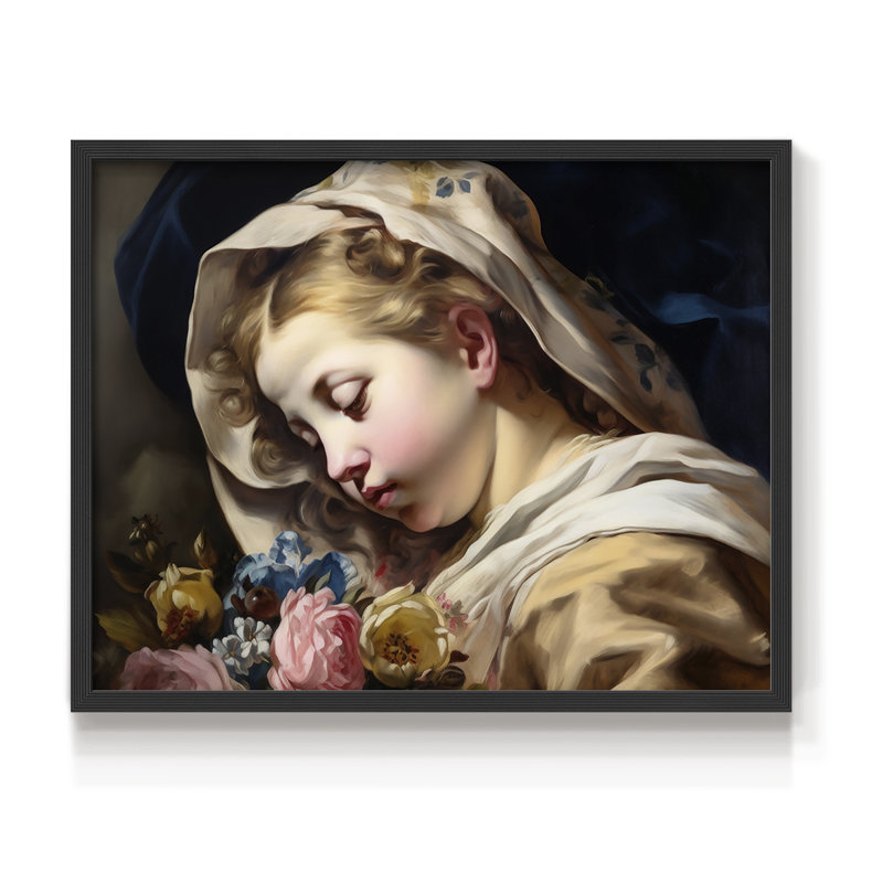 Série religieuse - Édition encadrée - Restickable, H 8 po x l 10 po, Noir, noir, noir, noir