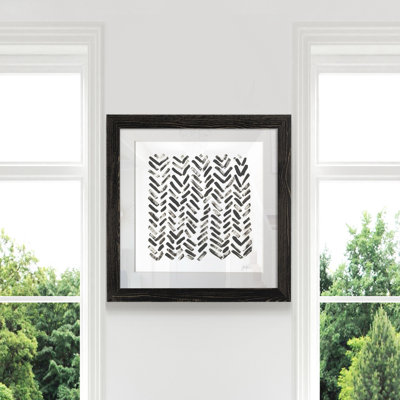 Mixed signaux VII-reproduction d’art sur papier encadrée