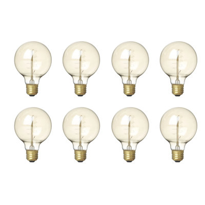 40 Watt, Halogen, Dimmable Light Bulb, Warm White (2700K) E26
