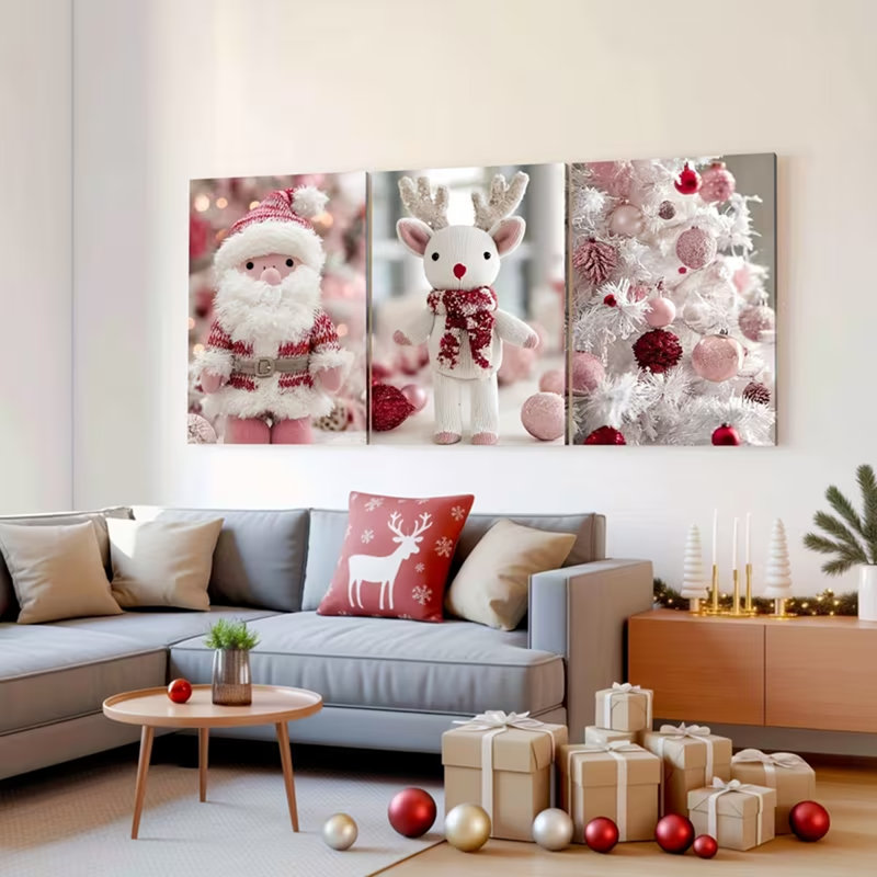 3 Piece Wrapped Canvas Print