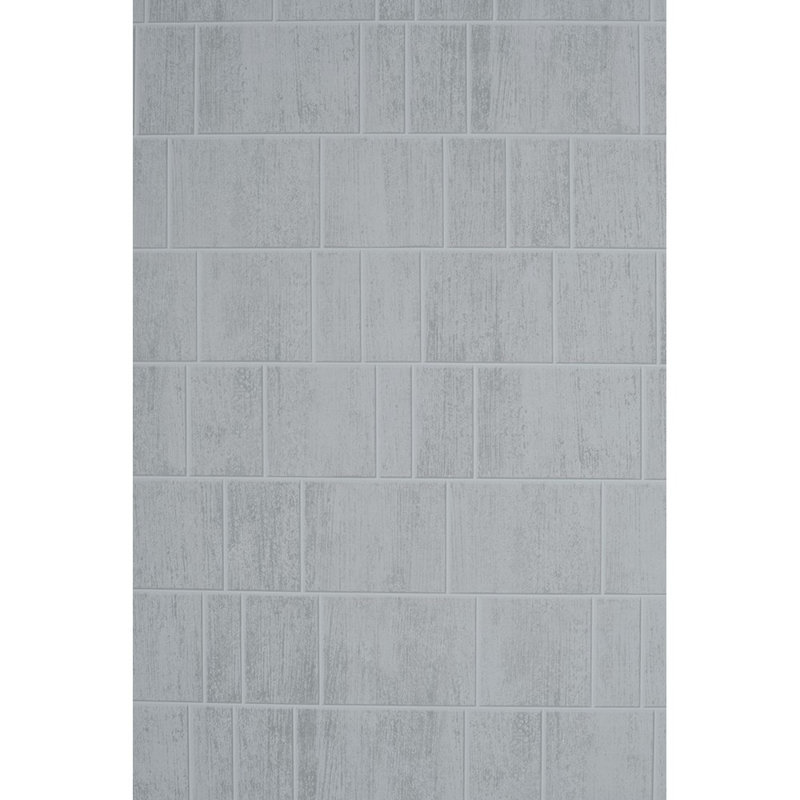 Panneau de douche en PVC multicolore gris