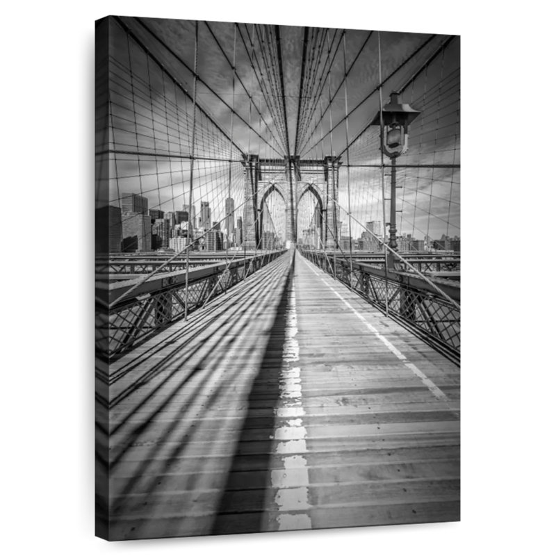 Lilie Brooklyn Bridge Shadow, 30" H x 20" W