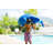 Animal Pool Float - Marine Animal Whale Shark Pool Floats and Noodles filled with EPS Beads for kids, teens and adults, Use While Floating or Lounging Poolside, Comfy Stuffed Pool Noodle for Lounging, Available in 3 Sizes in Whale Shark Design-74080333
