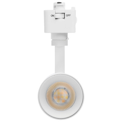 10 Watt LED Track Head 48 Degree Beam Spread J-Style Track 5 CCT Selectable 