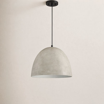 Kristen Single Light Concrete Pendant
