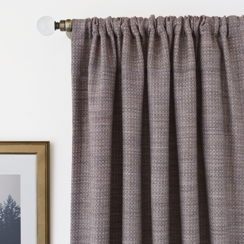 Noah Room Darkening Curtain, 48" W x 84" L