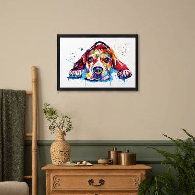 Affiche encadrée Beagle