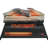 23" Electric Fireplace With Infrared Heater, 3D Log Insert, 1500W 5000 , Adjustable Flame, 11 Temp Settings, Remote Control, For Indoor Use 23 Inch, Heating, 1500W/5000 Remote, /Ul , Craft Room