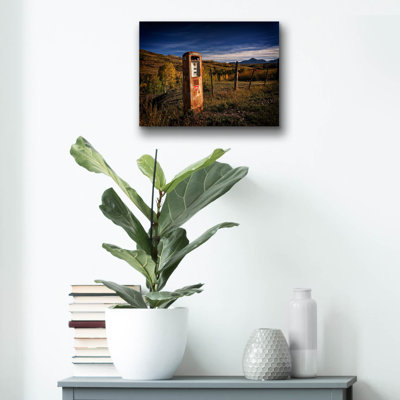 Ebern Designs 'Running On Empty' by Rick Berk Acrylic Glass Wall Art