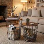 Mcgowen 2-Piece End Tables with Storage