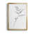 Toile encadrée d'or sélectionné