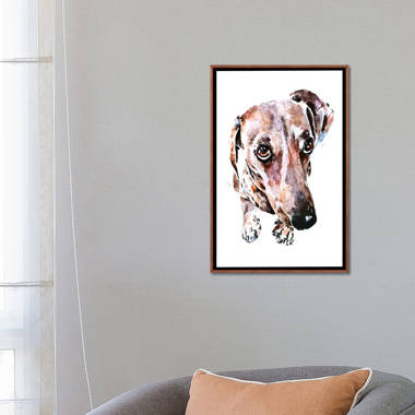 Wire-Haired Dachshund (Version 1) - Premium Pillow/Cushion –  EdsWatercoloursArt