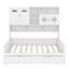 Lit de jour en bois avec 2 tiroirs, armoire et tablette tout-en-un-2064636123