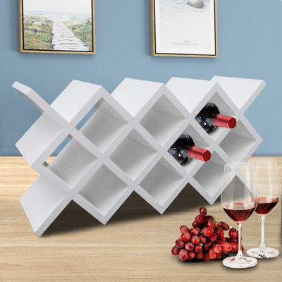 Le présentoir à vin Insert Insert Rack peut contenir plusieurs supports de rangement pour bouteilles