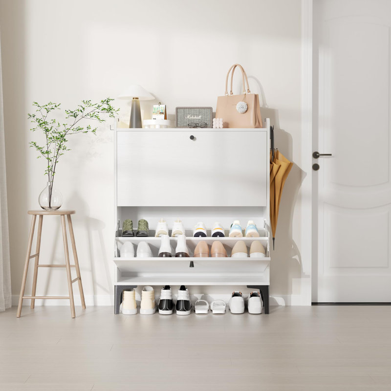 8 Pair Shoe Storage Cabinet