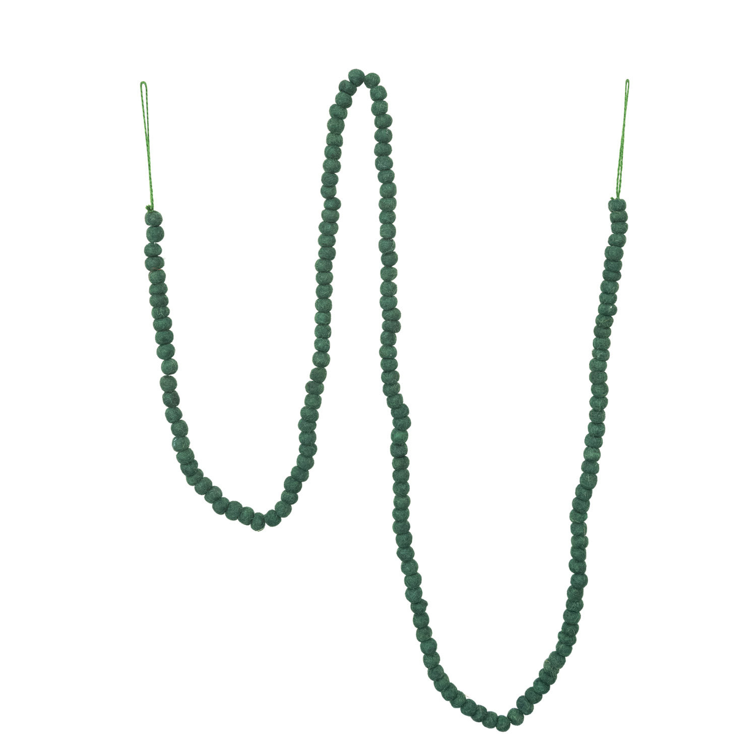 Cheniece 6' Green Bead Novelty Garland