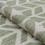 Tapis intérieur / extérieur à motif de chevrons et de couleur vert champagne Matthes-2003294050