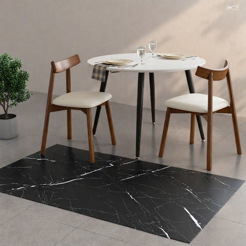 Ensembles de tables de salle à manger extensibles en panneau de fibres à densité moyenne (doivent inclure une table et une chaise)