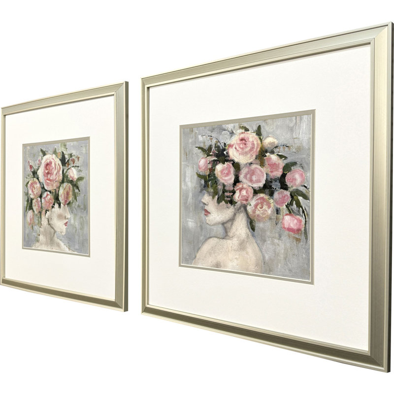 Rose Girl Framed Art