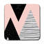 Square 6 Piece Coaster Set