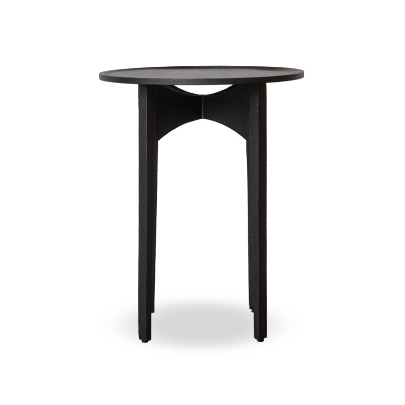 Iron Top End Table