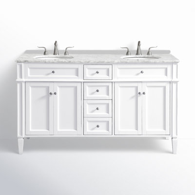 Rivers 60'' Double Bathroom Vanity