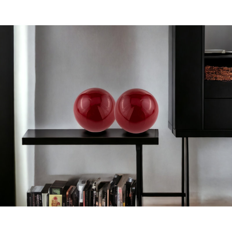 Anacleto Decorative Object, Red