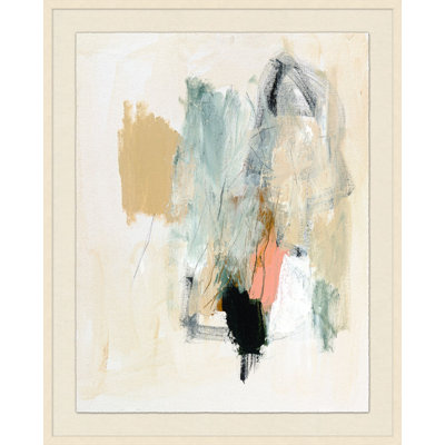 Croquis In Coat Print by Lillian August