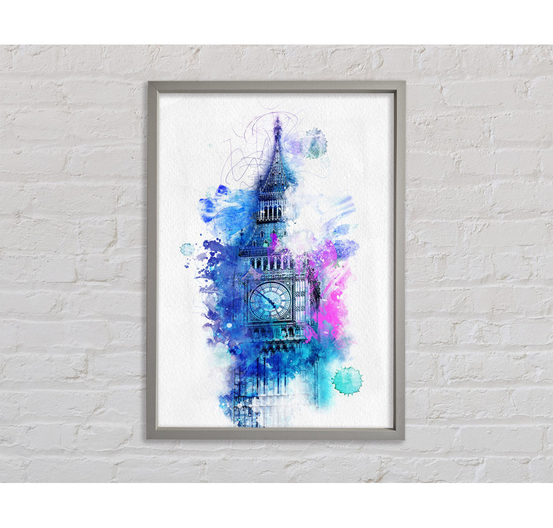 Aquarell Big Ben 2 - Druck