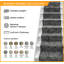 Stair Runner Floral Area Rug-487278912