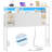 Storage Headboard with LED Lights and Charging Station-461723926-461723924