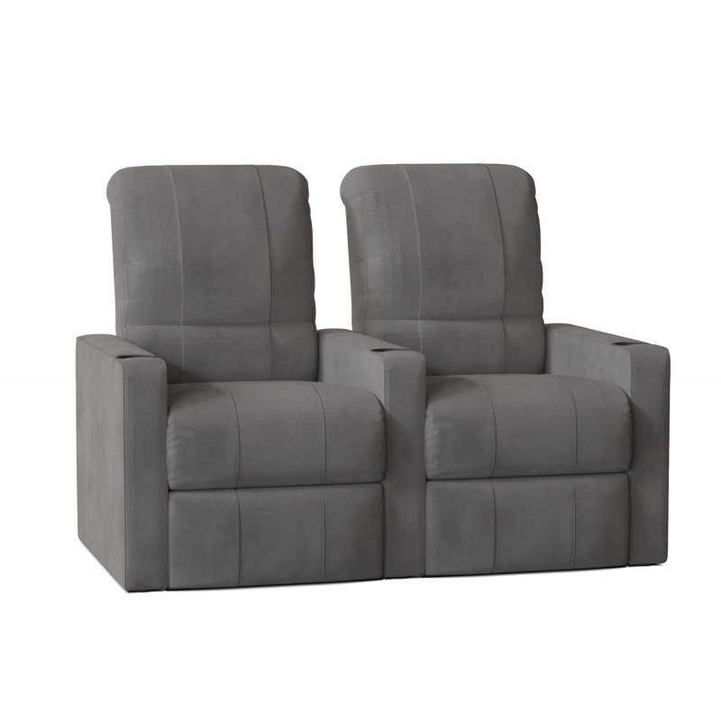 Fauteuil de cinéma (rangée de 2), Manuel, Ombre Smartsuede