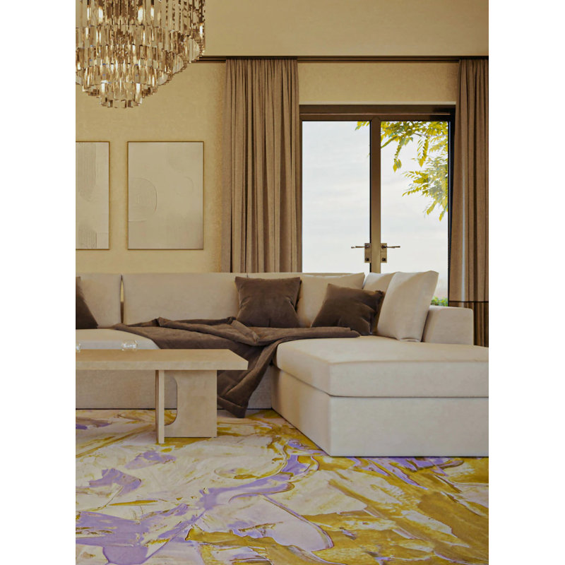 Tapis Eslie avec envers antidérapant, Rectangle 2 pi x 3 pi