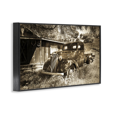 Our Truck Classic, estampe numérique antique, design par Jerry Cowart