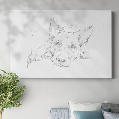 Toile tendue Lazy Dog IV-Gallery