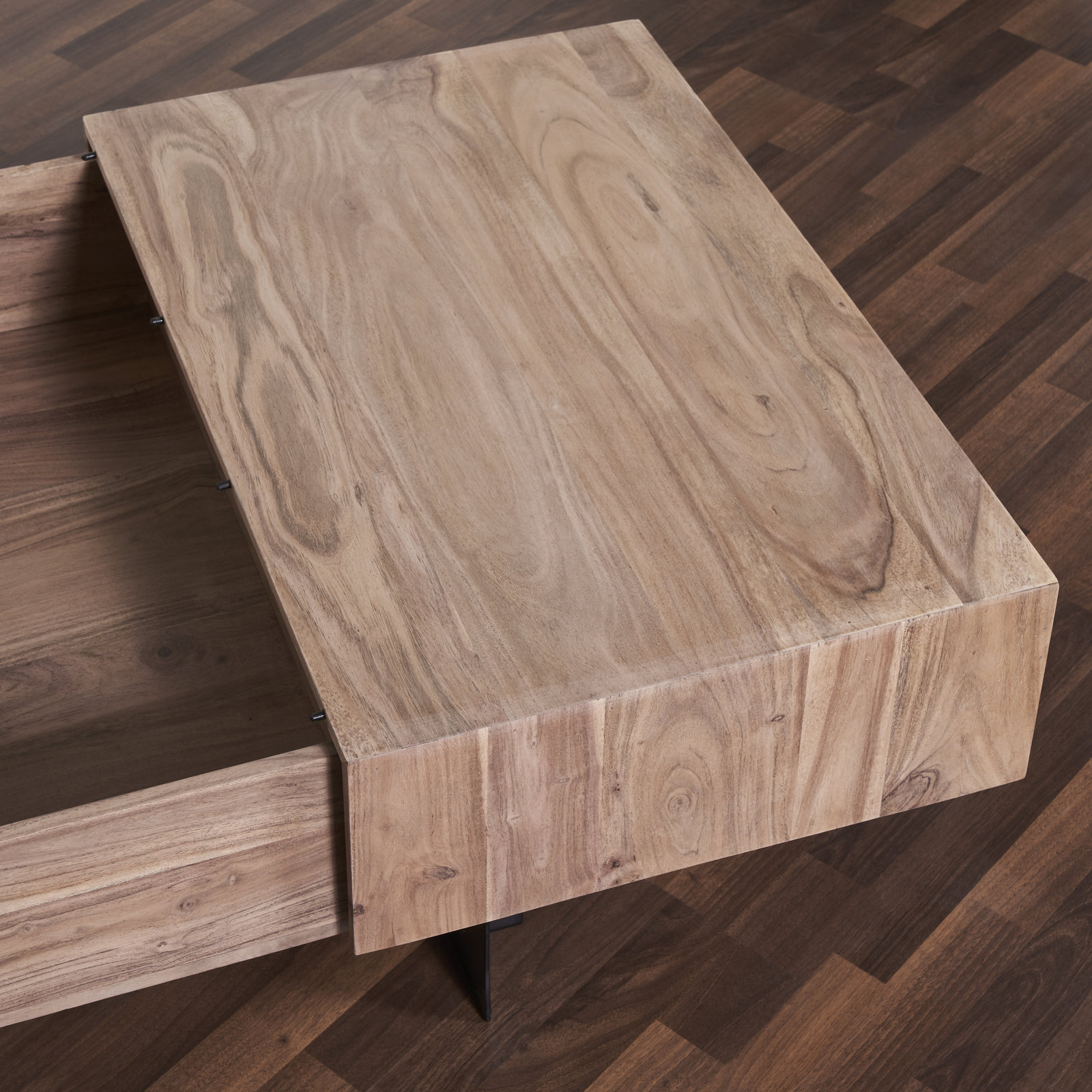 Mullins 43" Extendable Coffee Table, Natural