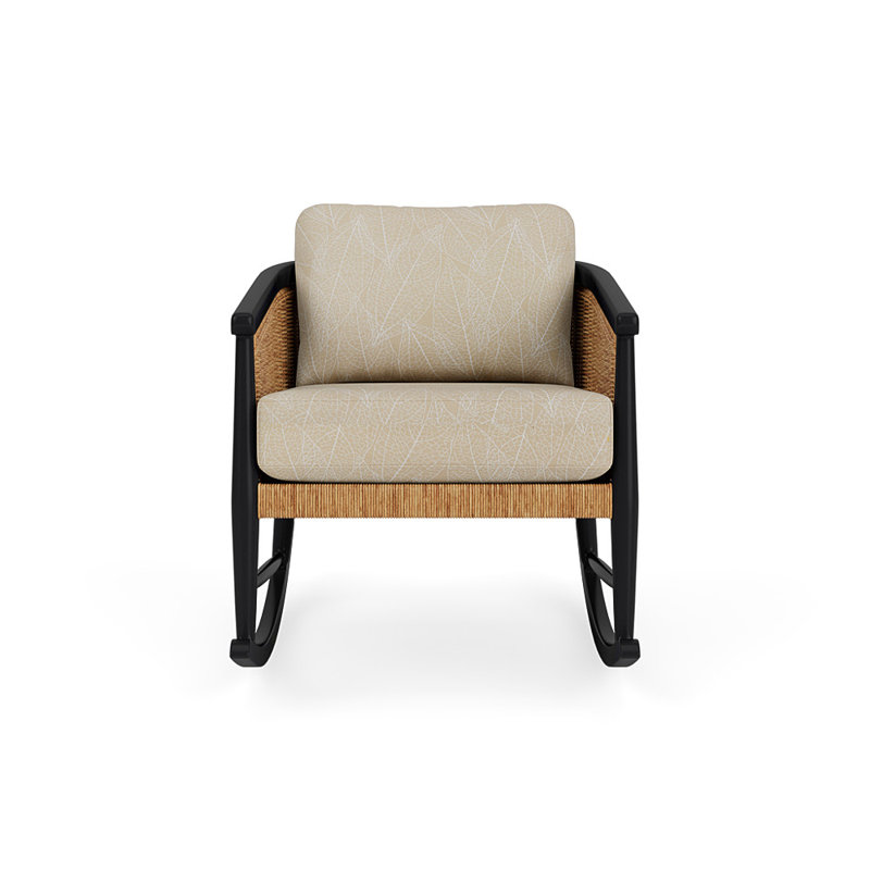 Galloway Outdoor Rocker Chair, Laurel Ecru