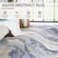 Tapis bleu à poils longs Henrik-744705228